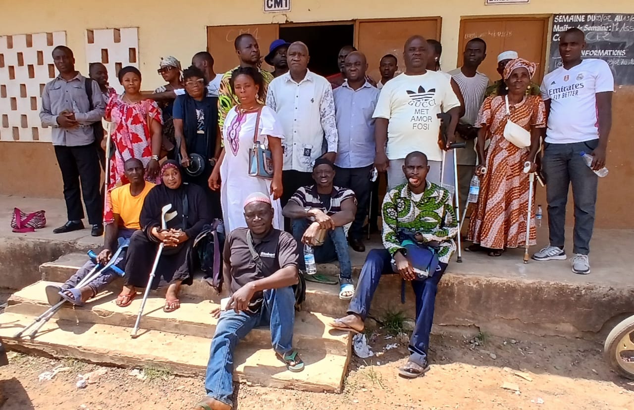 San Pedro : les personnes handicapées se dotent d’une coordination régionale