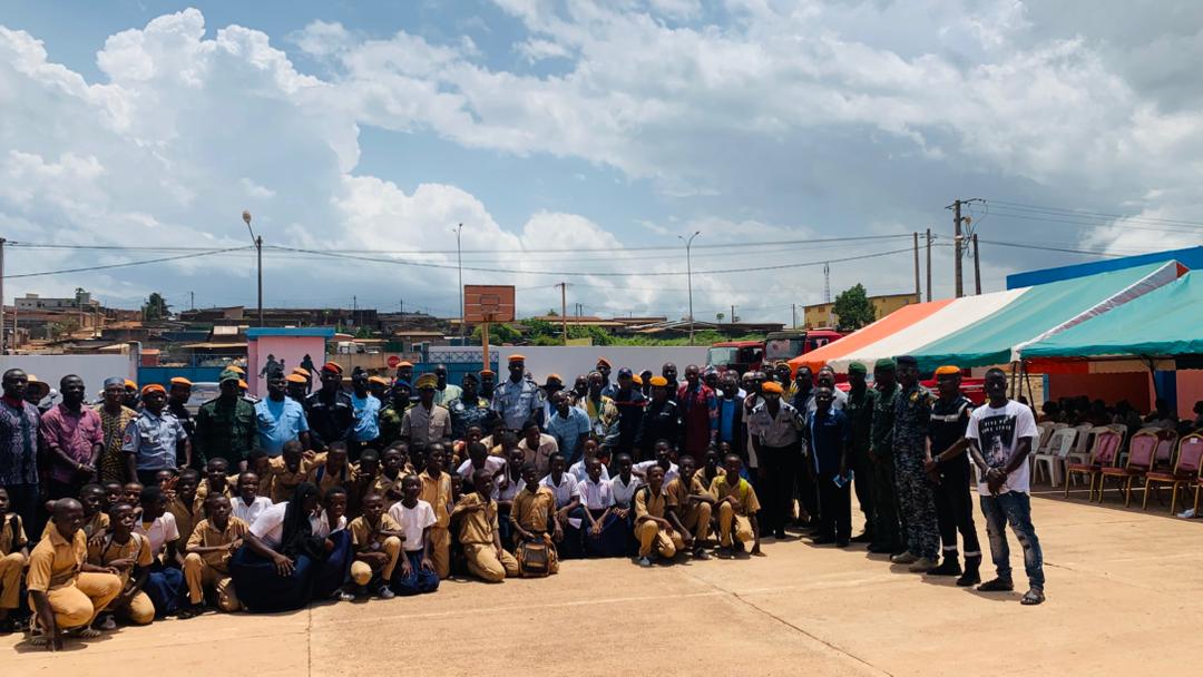San Pedro : Célébration de la 36ᵉ Journée mondiale de la protection civile.