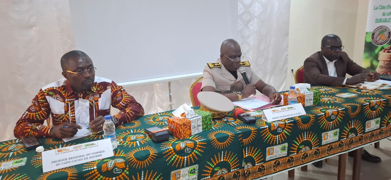 Soubré : les acteurs de la filière Café-Cacao sensibilisés au Système National de Traçabilité